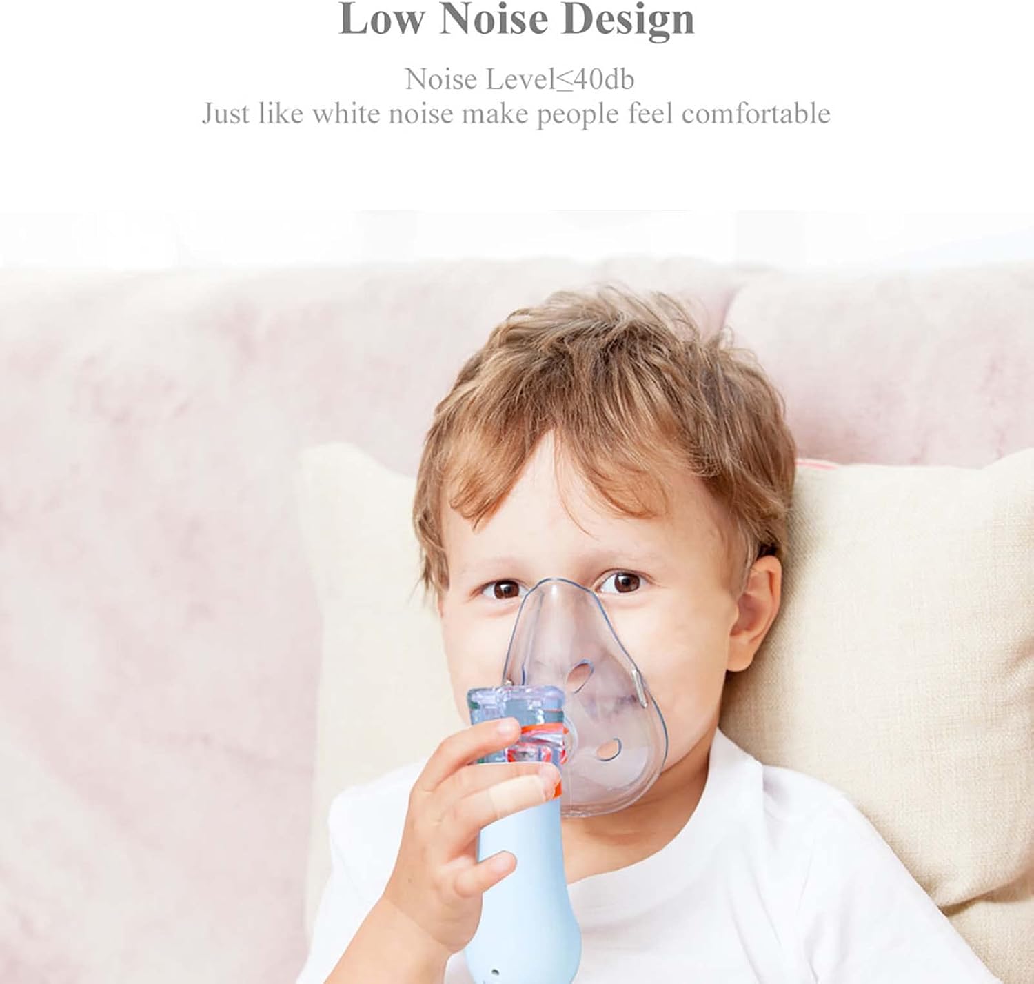 Sweluxe Portable Nebulizer for Kids and Adults, Battery Operated Nebulizer Machine 3 Speed Adjustable Steam Inhaler for Home and Travel Use with Carrying Case