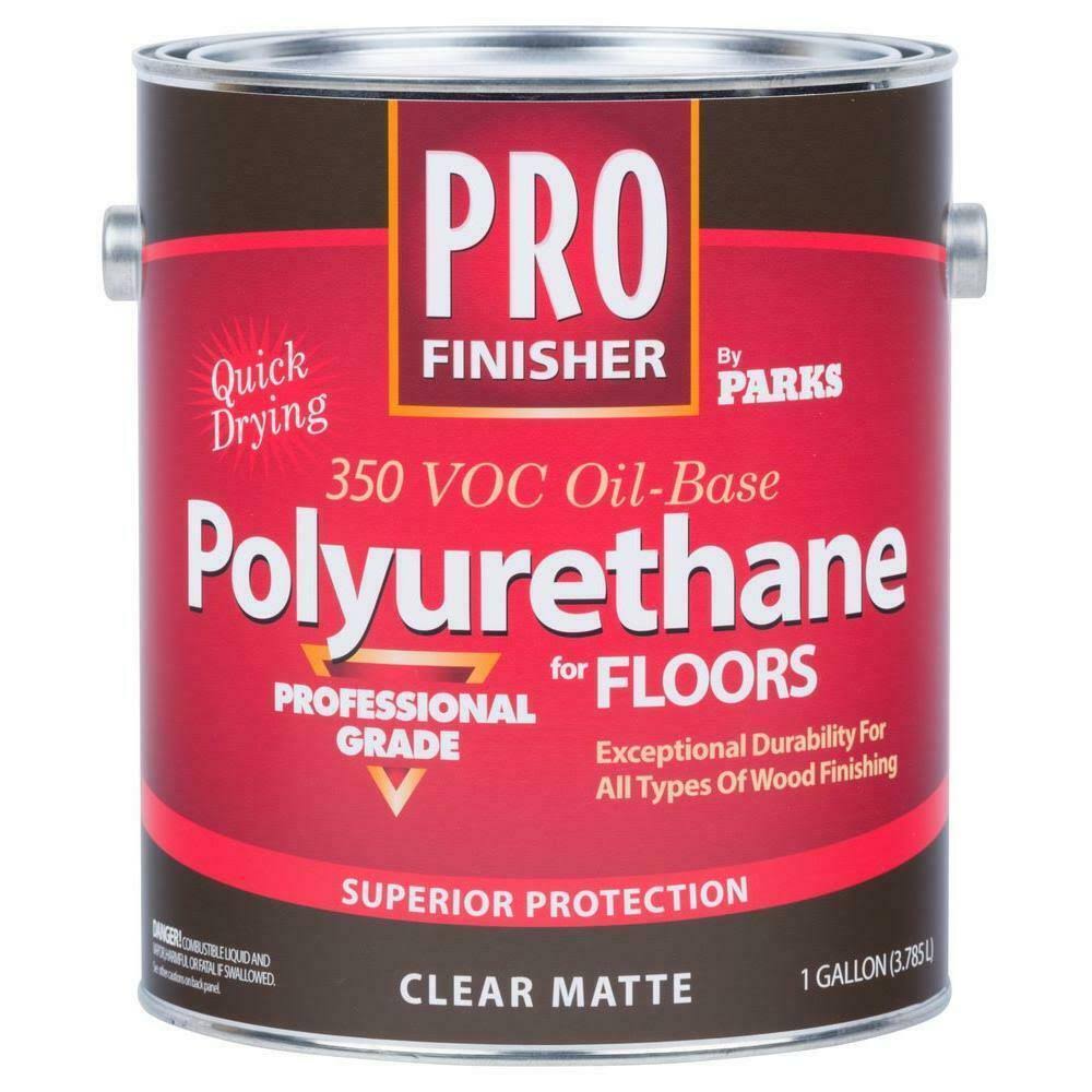 Rust-Oleum Parks Pro Finisher 5 gal. Clear Satin 350 VOC Oil-Based Polyurethane