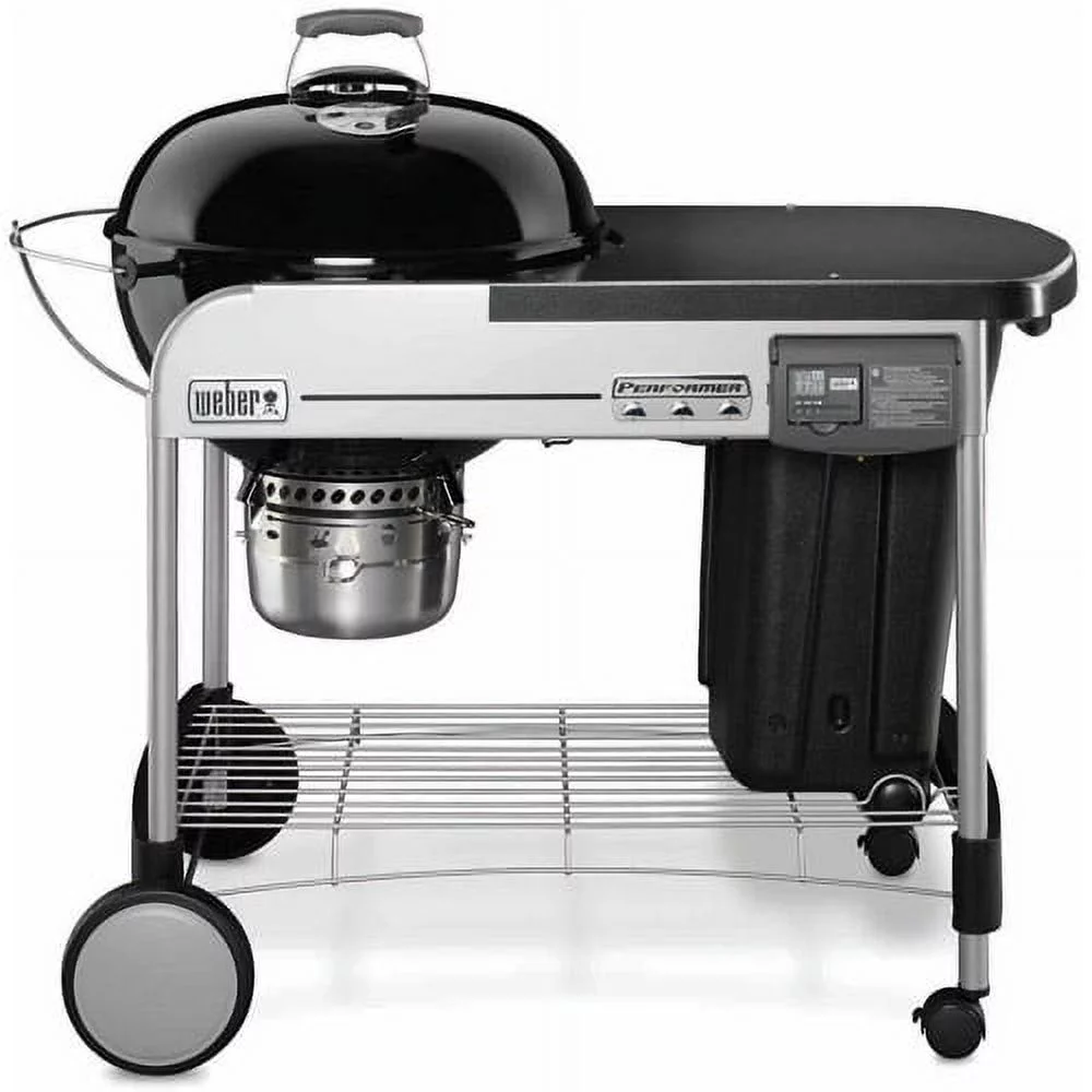 Weber Performer Deluxe 22" Black Charcoal Grill