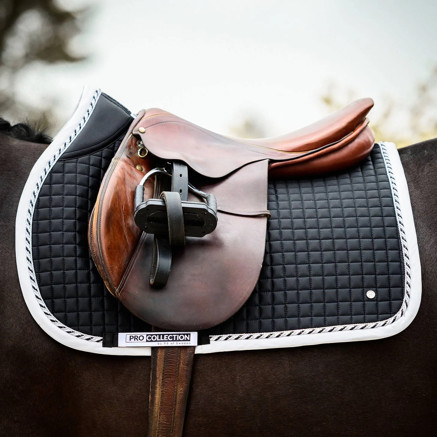 PS of Sweden Jump Saddle Pad - Black