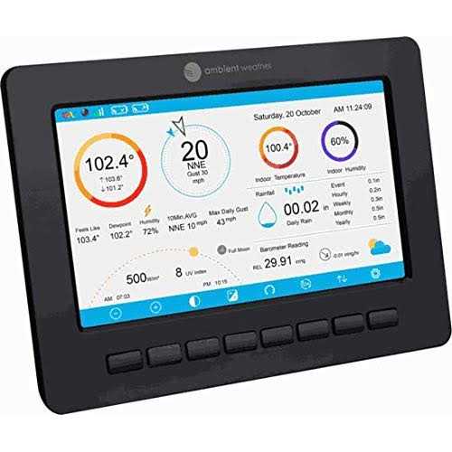 Ambient Weather WS-2000-Console Console Only Compatible with WS-2000 - Shop Hardware Tools Online Store