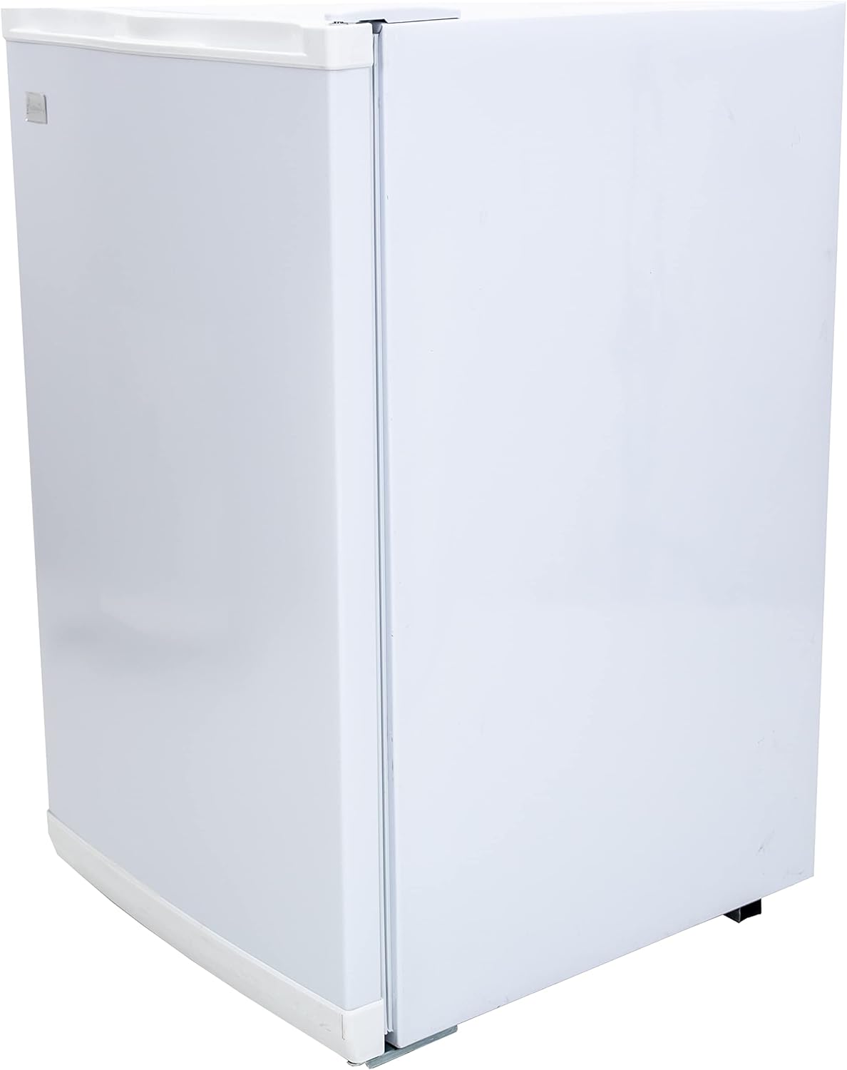 Avanti VF306 Compact Upright Freezer with 3 Metal Shelves, Adjustable Temperature Control, Flush-Back Design Perfect for Homes, Garages, Basements, White