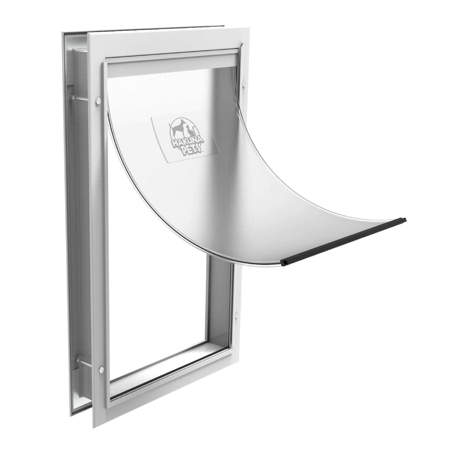 Hakuna Pets Deluxe Aluminum Pet Door - Pet Supplies online store