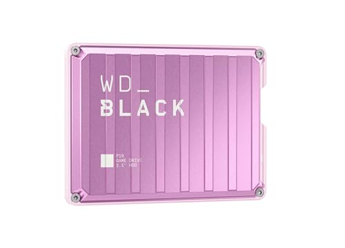 WD_BLACK 5TB P10 Game Drive, Portable External Hard Drive, Works with Playstation, Xbox, & PC - WDBA3A0050BBK-WESN