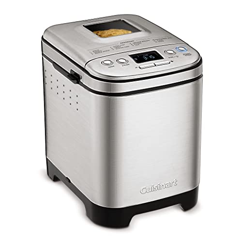 Cuisinart Convection Bread Maker Machine-16 Menu Options, 3 Loaf Sizes up to 2lbs, 3 Crust Colors-Includes Measuring Cup + Spoon & Kneading Hook