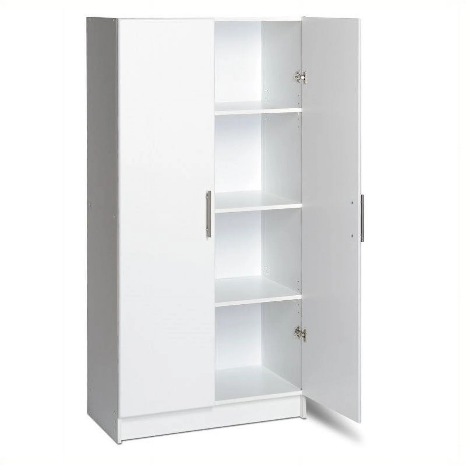 Hawthorne Collections 32" Transitional Composite Wood Storage Cabinet in White