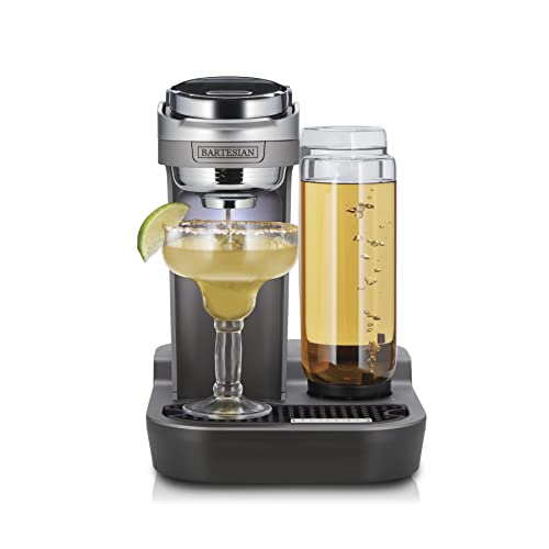 Bartesian Cocktail and Margarita Machine for The Home Bar with Push-Button Simplicity and an Easy to Clean Design