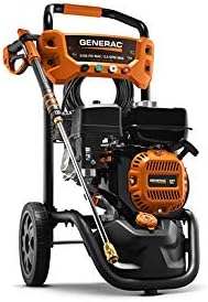 Generac OneWash 3,100 PSI 70191 Pressure Washer, Black, Orange