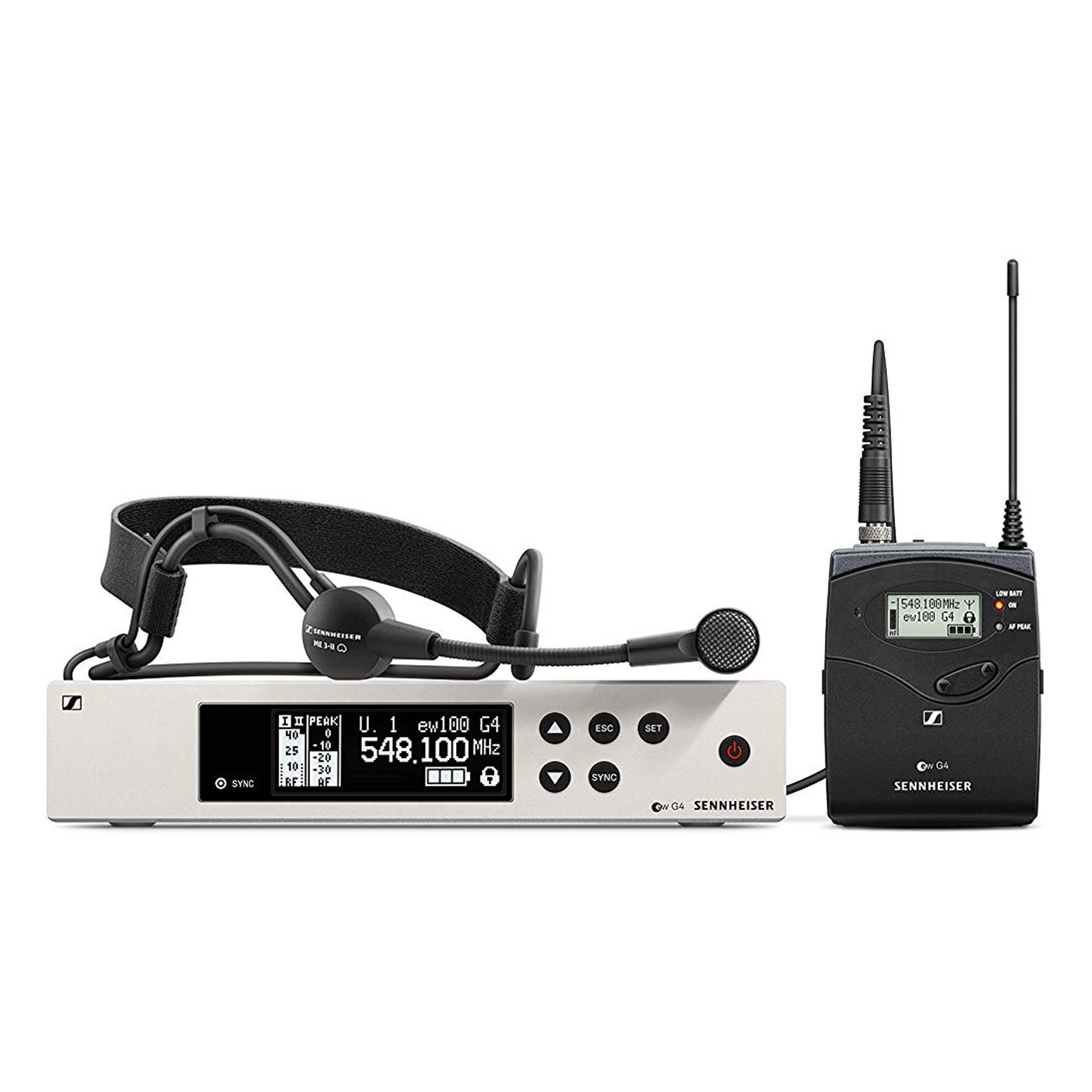 Sennheiser EW 100 G4-ME3-A1 Wireless Microphone System - Cardioid