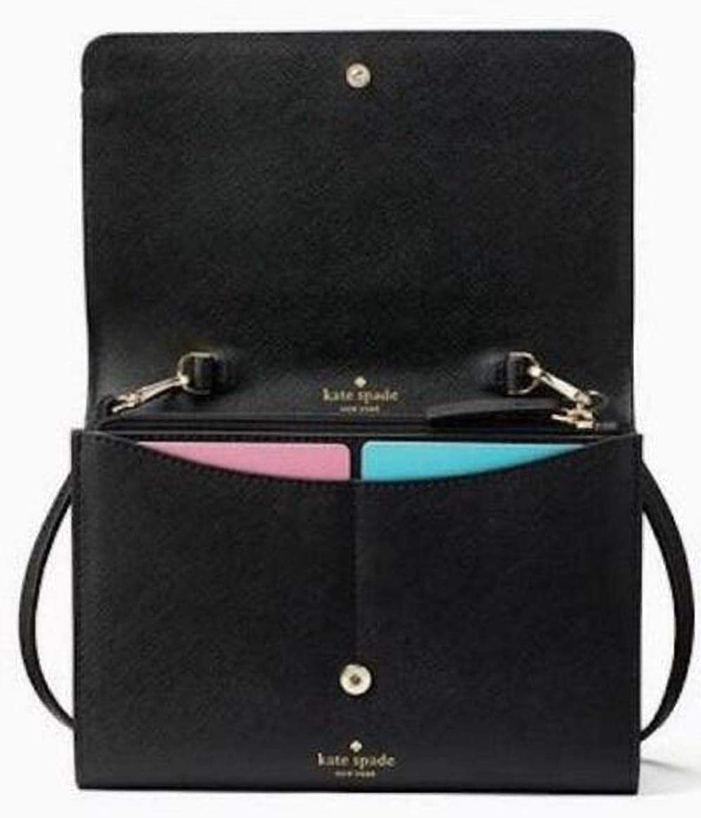 Kate Spade New York Summer Laurel Way Jeweled Small Crossbody Bag in Black