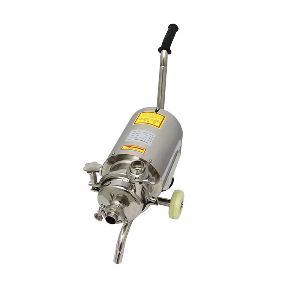 INTBUYING 3Ton/H Centrifugal Pump Sanitary Beverage Pump Stainless Steel without Switch