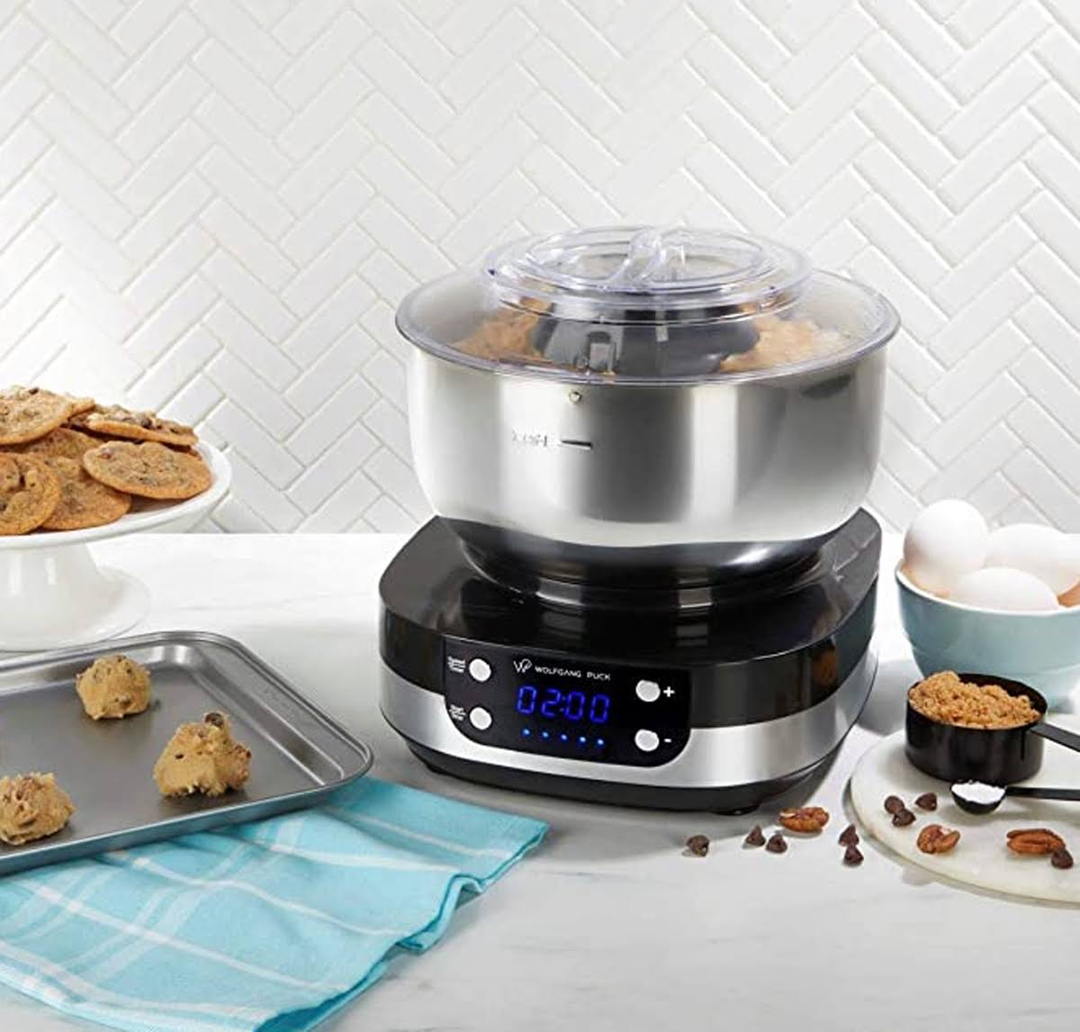 Wolfgang Puck 5-Quart 600-Watt Programmable Universal Mixer Model 625-835