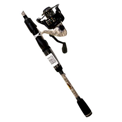 Lews Fishing American Hero Camo Speed Spin Spinning Combo AHC4070M-2