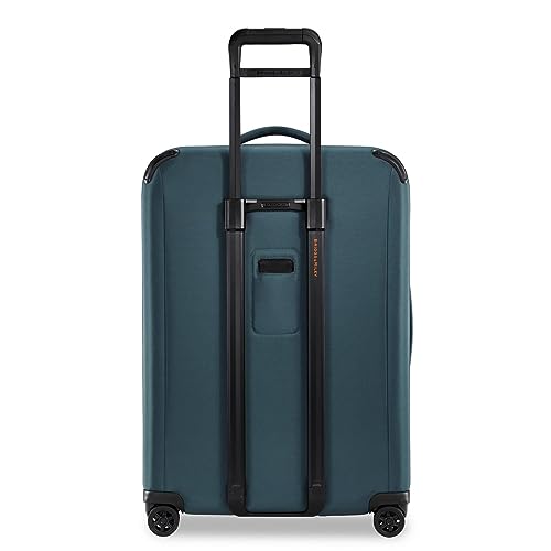Briggs & Riley Domestic 22" Carry On Expandable Spinner - Luggage for Travel, Suitcases with Wheels, Softside Rolling Bag for Men & Women, Self-Repairing Zipper - ZDX Collection, Hunter