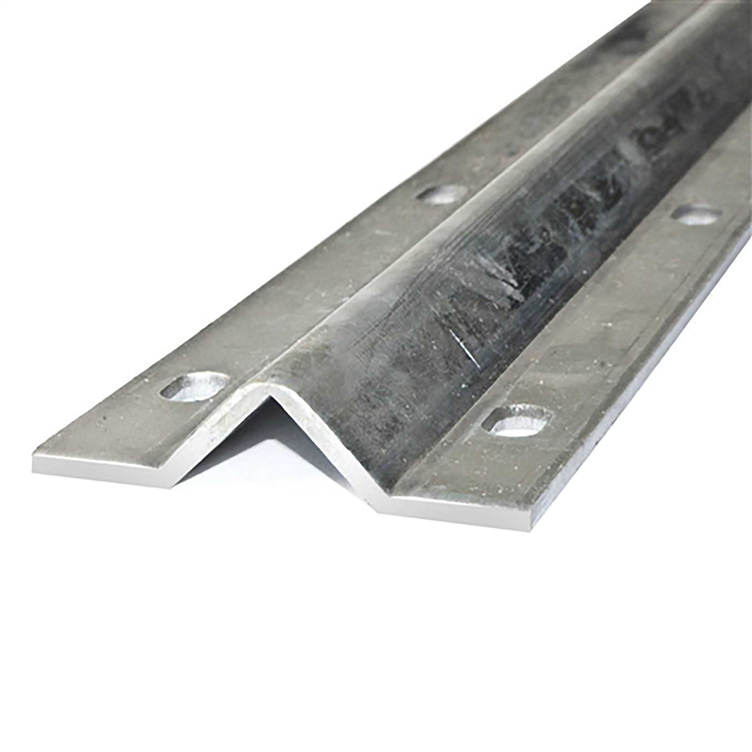 Aleko Galvanized Steel V Track For Sliding Gate Opener VTRACK12FT-AP