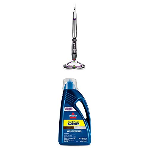 Bissell® SpinWave Hard Floor Expert Corded Spin Mop Cleaner with Washable mop Pads for Sealed Hard Floors, 20393