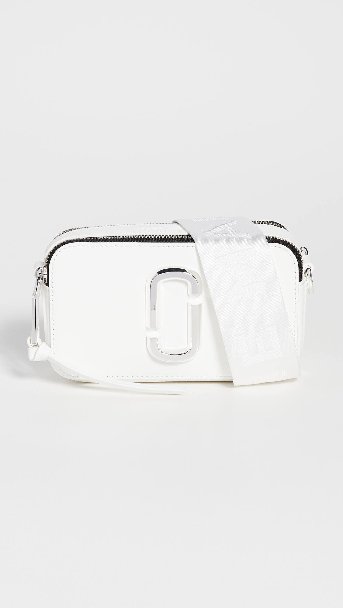 Marc Jacobs White DTM &The Snapshot& Bag