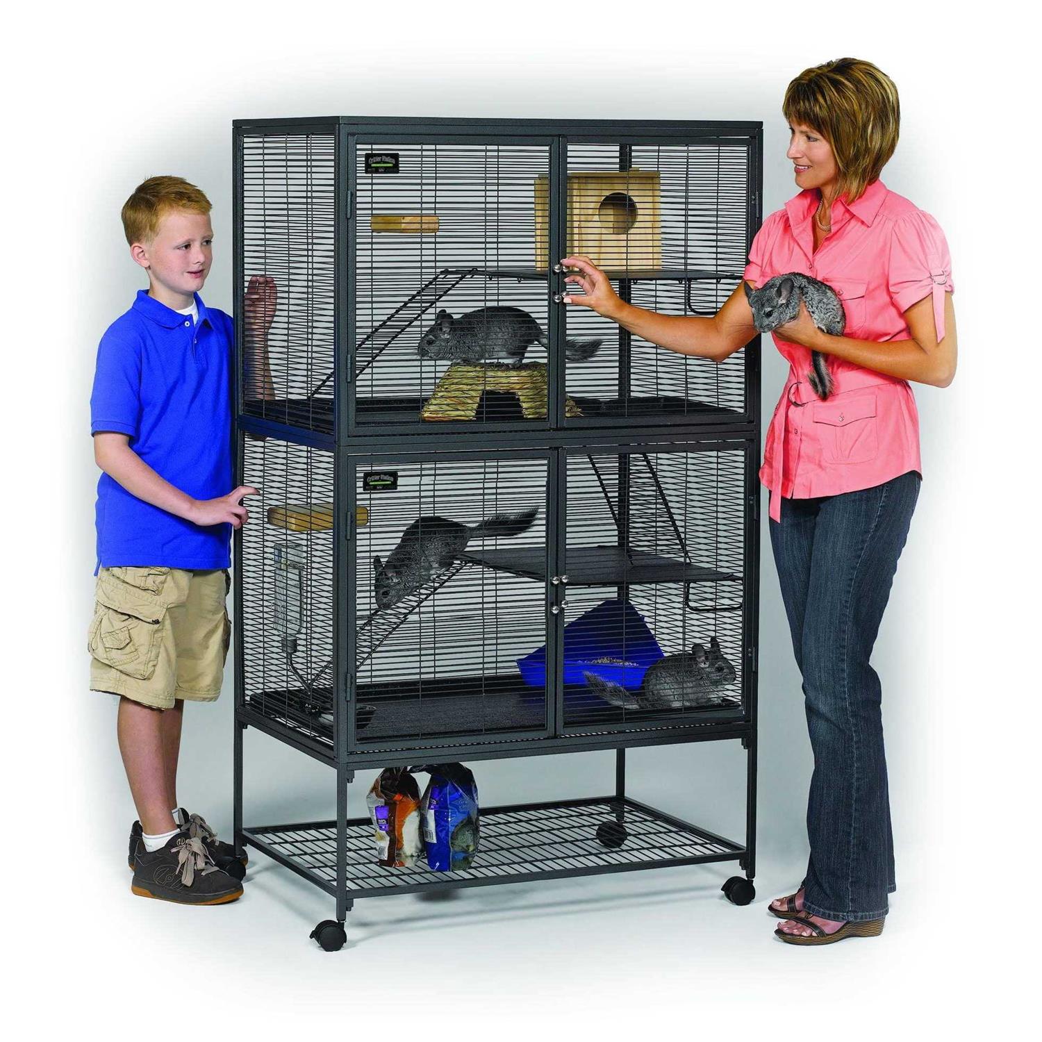 Midwest Critter Nation Double Unit Small Animal Cage - Pet Supplies online store