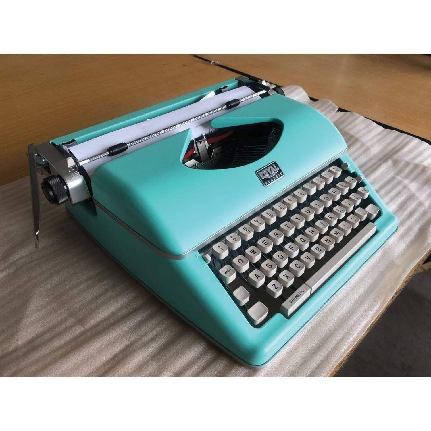 Royal Classic Manual Typewriter (Mint Green)