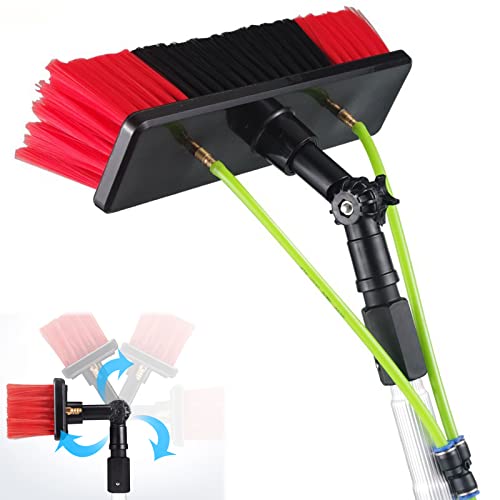 Solar Panel Cleaning Kit, Water Fed Pole Brush, Window Washing Kit, Window Cleaning Pole, Outdoor Window Glass Washing Cleaner Equipment Tool