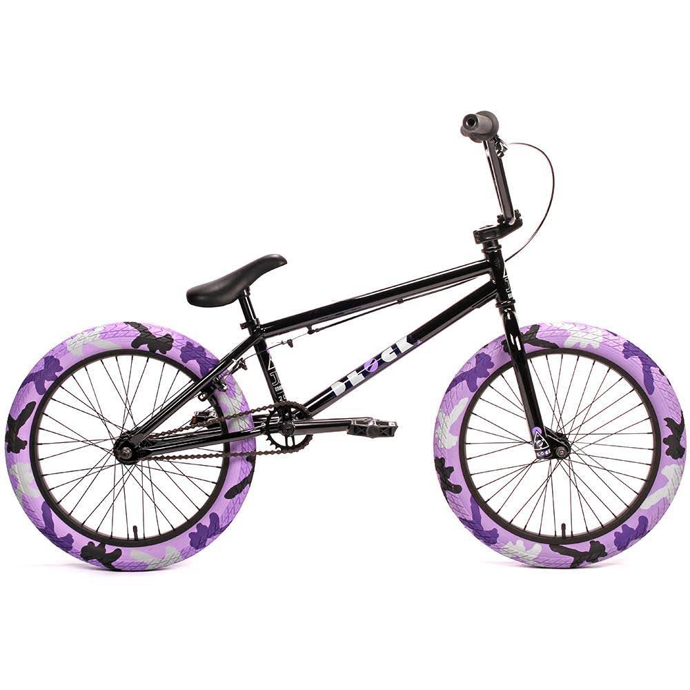Jet BMX Block BMX Bike Gloss Black with Purple Camo