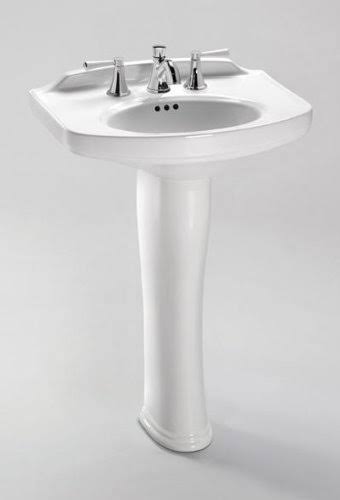 Toto LPT642#01 Dartmouth Pedestal Lavatory, Cotton
