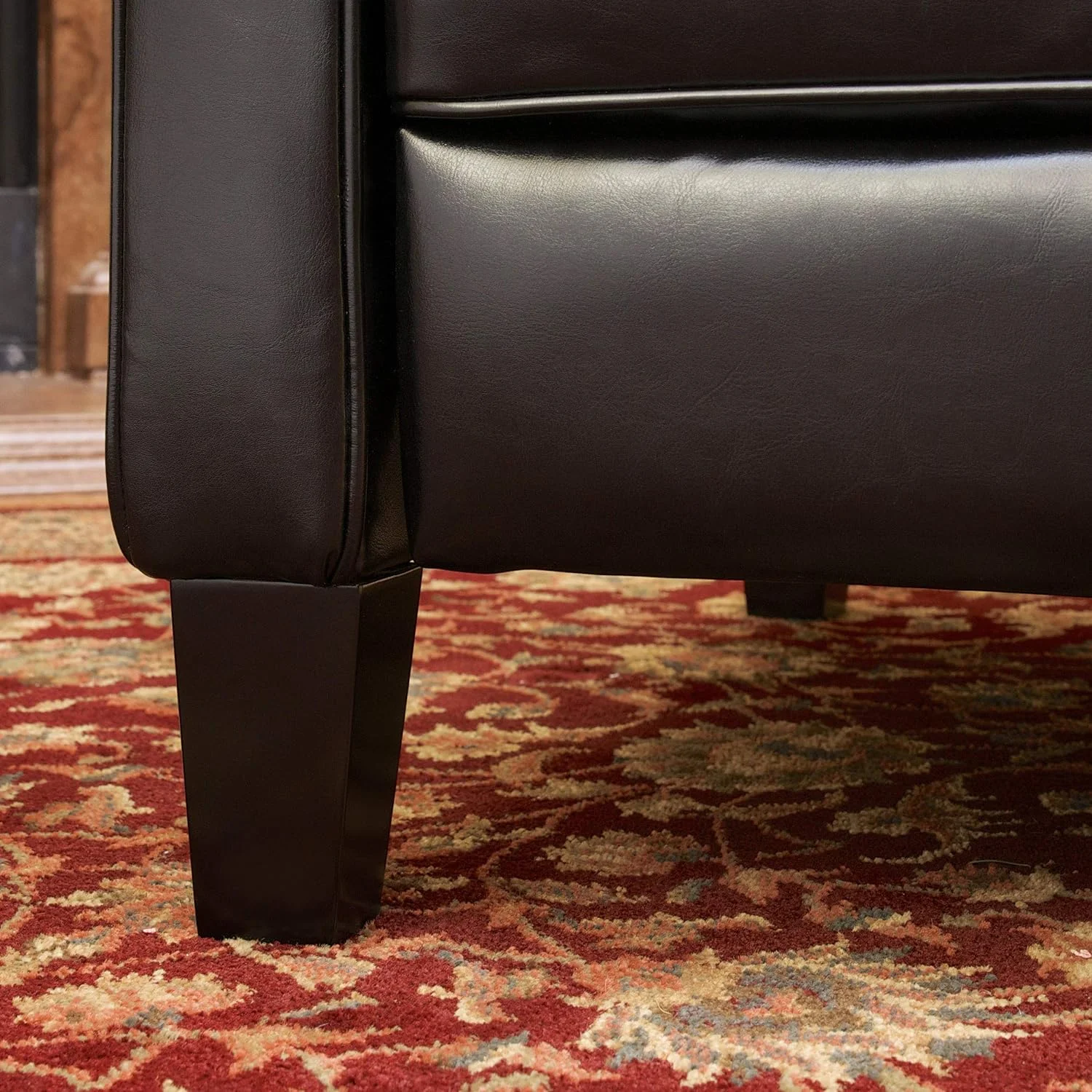 Leather Recliner | Perfect For Home Or Office | Ideal Furnishing Option For Smaller Living Spaces