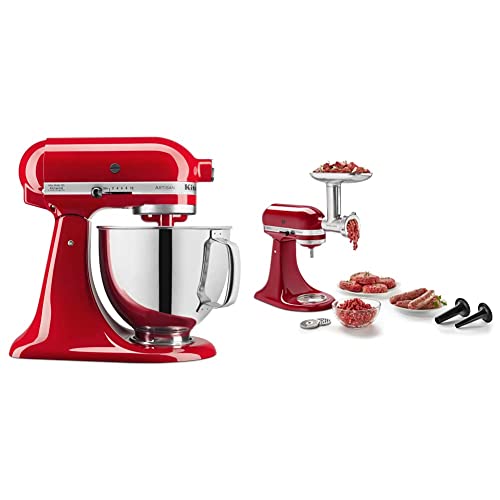 KitchenAid KSM150PSPH Artisan Tilt-Head Stand Mixer with Pouring Shield, 5-Quart, Bird of Paradise