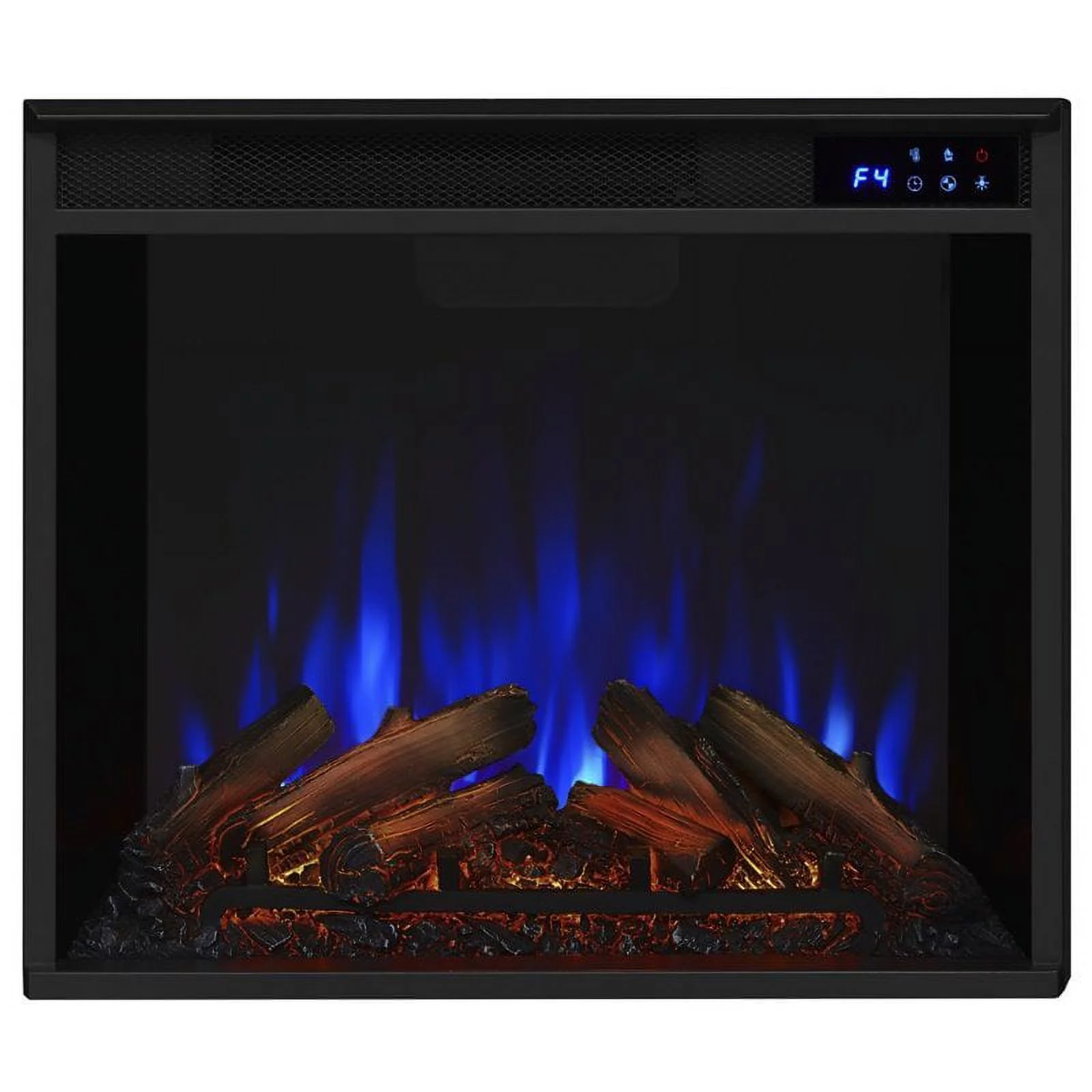 Bowery Hill Traditional Wood Electric Corner Fireplace for TVs up to 50" in Oak