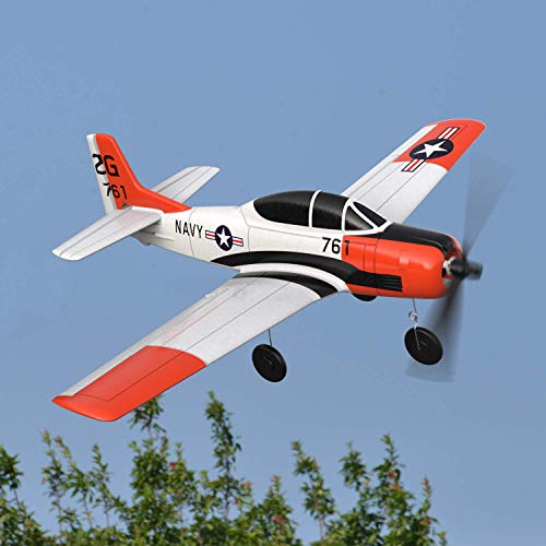 VOLANTEXRC RC Plane for Beginners, 4CH WWII RC Airplane F4U Corsair with Aileron, 2.4Ghz Remote Control Plane with Xpilot Self Righting&One Key Aerobatic&Upgraded Canopy (761-8V2 RTF)