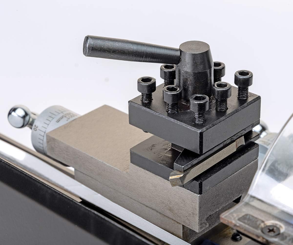 Eastwood Benchtop Mini Metal Variable Speed Lathe 7" x 12" Drilling Machine