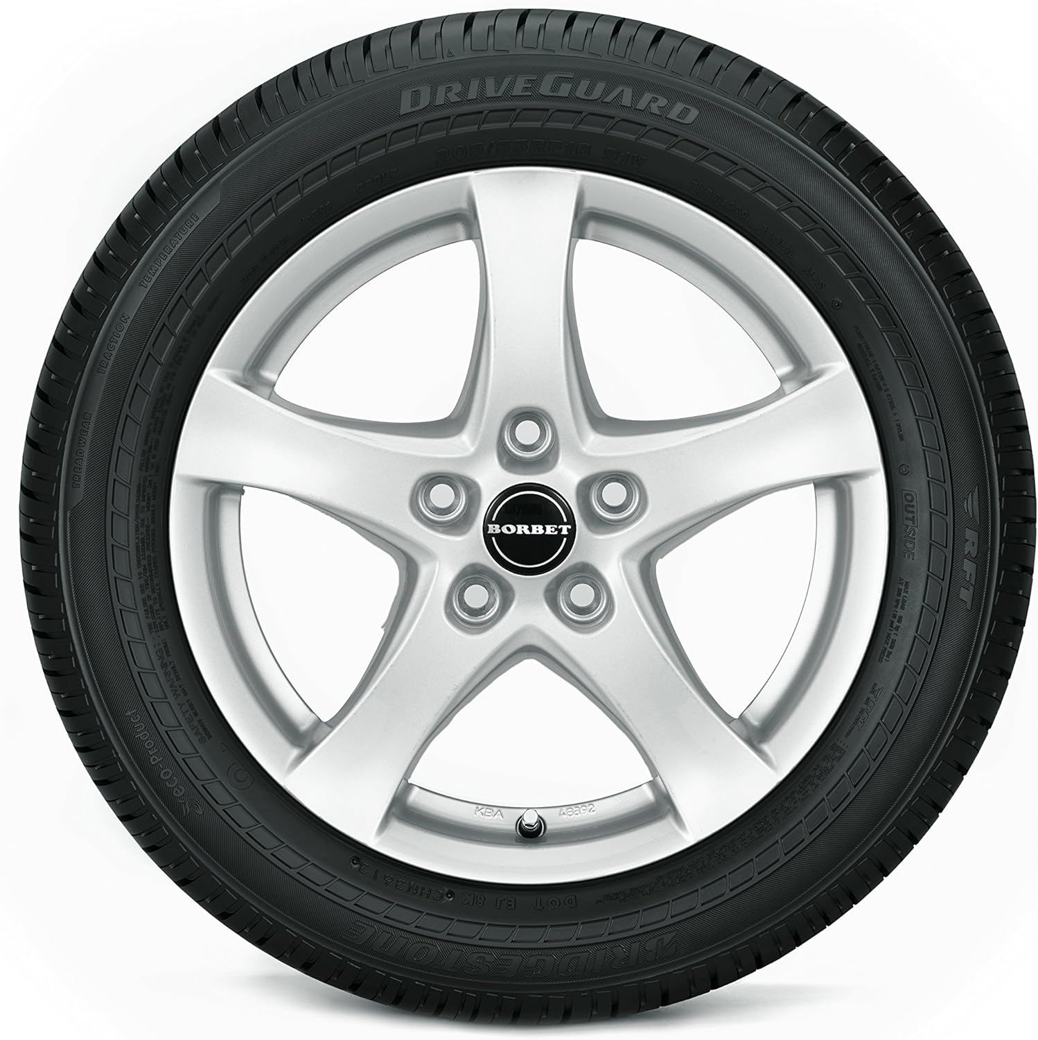 Bridgestone Driveguard All-Season Radial Tire - 245/40R17 91W