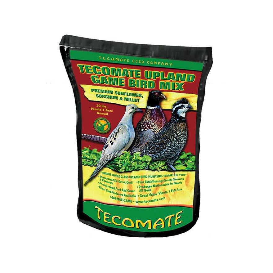 Tecomate Upland Game Bird Mix Seed - Pet Supplies online store