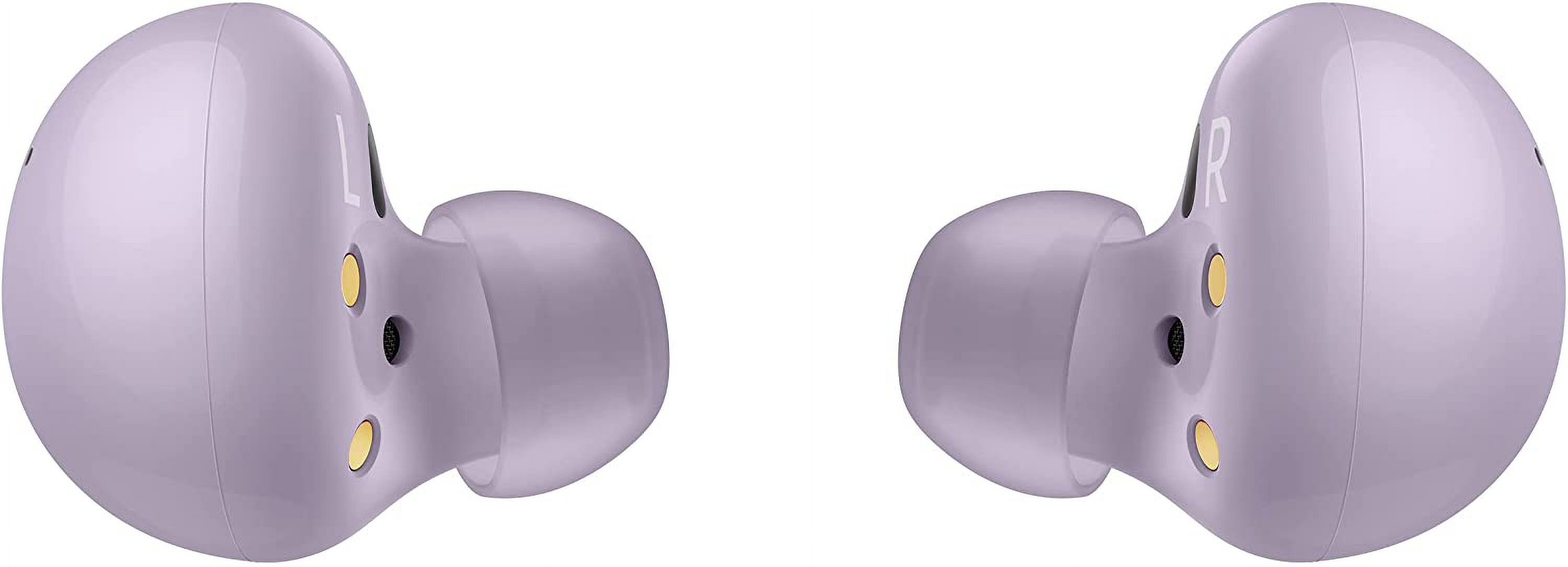 SAMSUNG Galaxy Buds2 True Wireless Earbud Headphones, Lavender - Compact and Light Design, Active Noise Cancellation, Intelligent Clear Call, Well Balanced Sound, ANC Available, Bluetooth v5.2