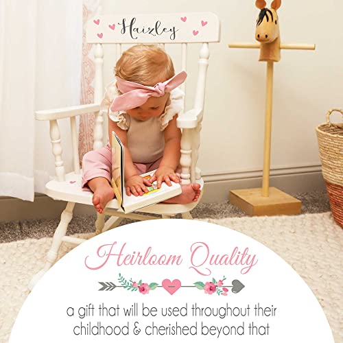 Personalized Natural Childrens Rocking Chair (Transportation)