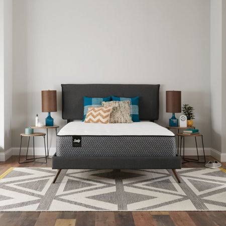 Sealy 12 Medium Firm Encased Coil Innerspring Bed in A Box, Twin Mattress
