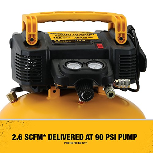 DEWALT DWFP55126 6-Gallon 165 PSI Pancake Compressor