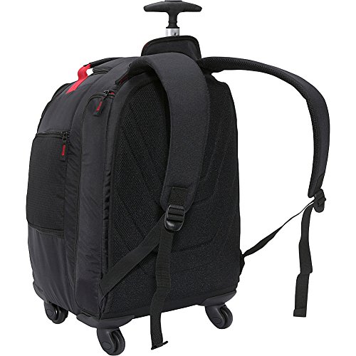 Samsonite MVS Rolling Backpack, Black, 19-Inch