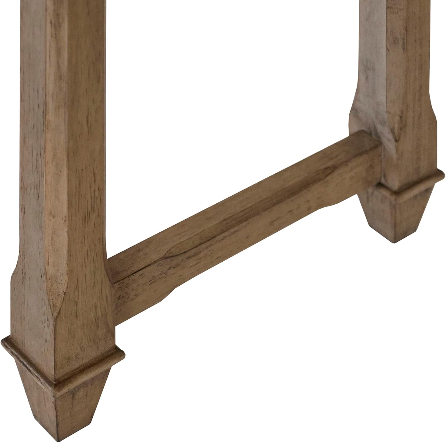 Martin Furniture Traditional Wood Open L Return, Writing Table, Office, Light Brown Desk