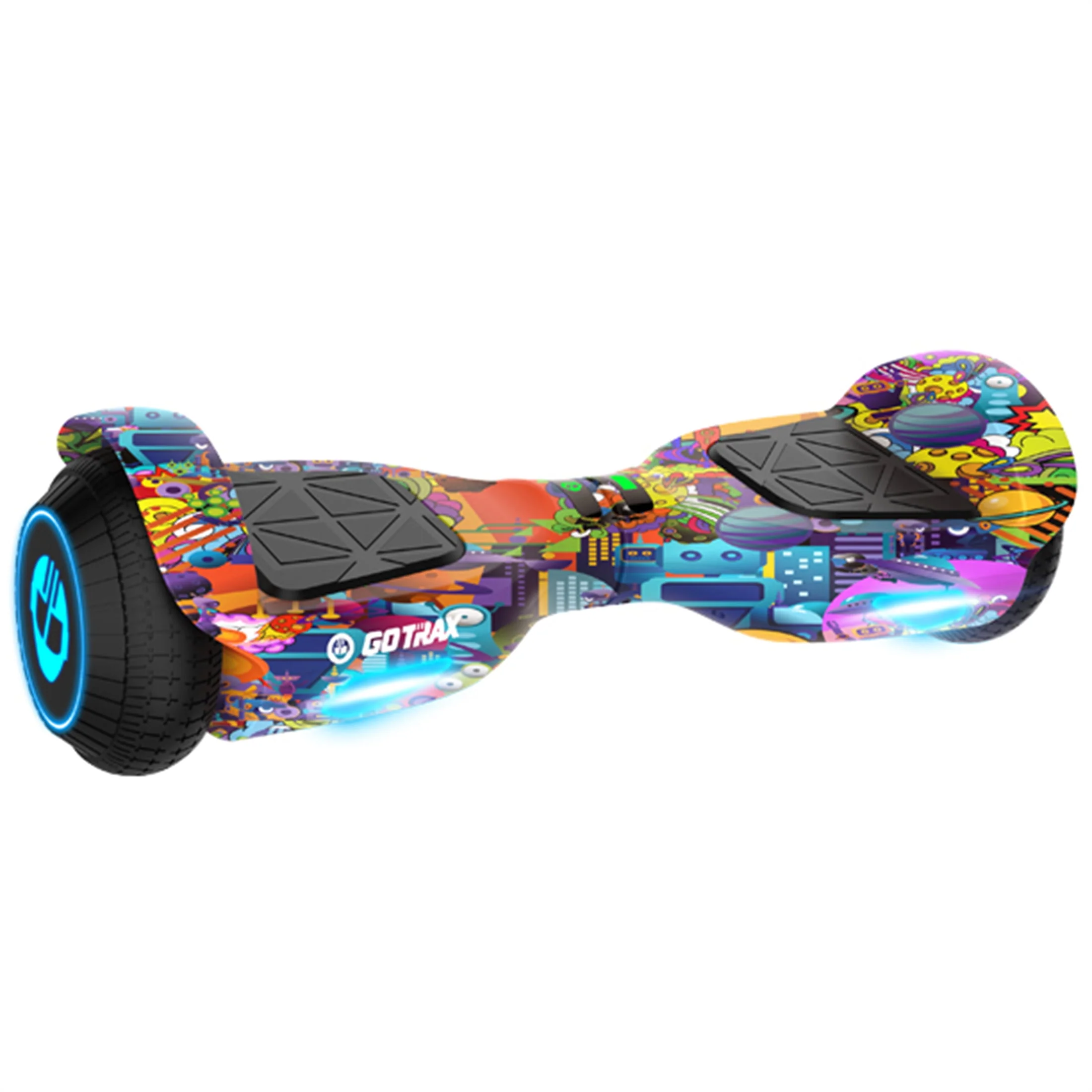 Gotrax Edge Hoverboard for Kids Adults, 6.5 Tires 6.2mph & 2.5 Miles Self Balancing Scooter, Black