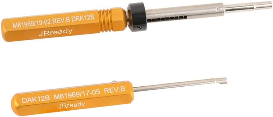 JRready ST5136 Insertion Tool Kit: DAK12B(M81969/17-05), DAK16B (M81969/17-04), DAK20B(M81969/19-06) Installing Tool Kit