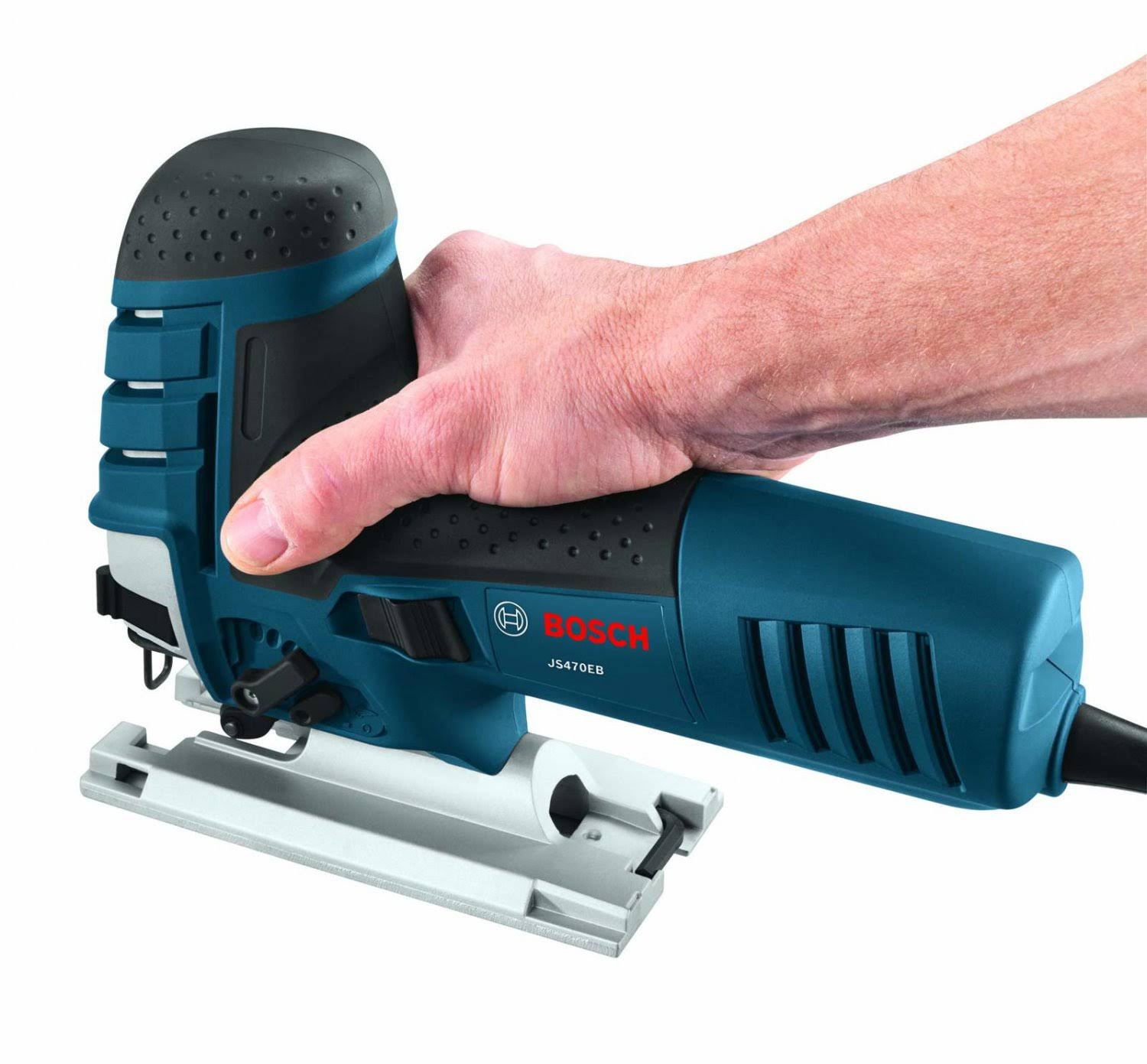 Bosch 7.0 Amp Corded Variable Speed Barrel-Grip Jig Saw JS470EB with Carrying
