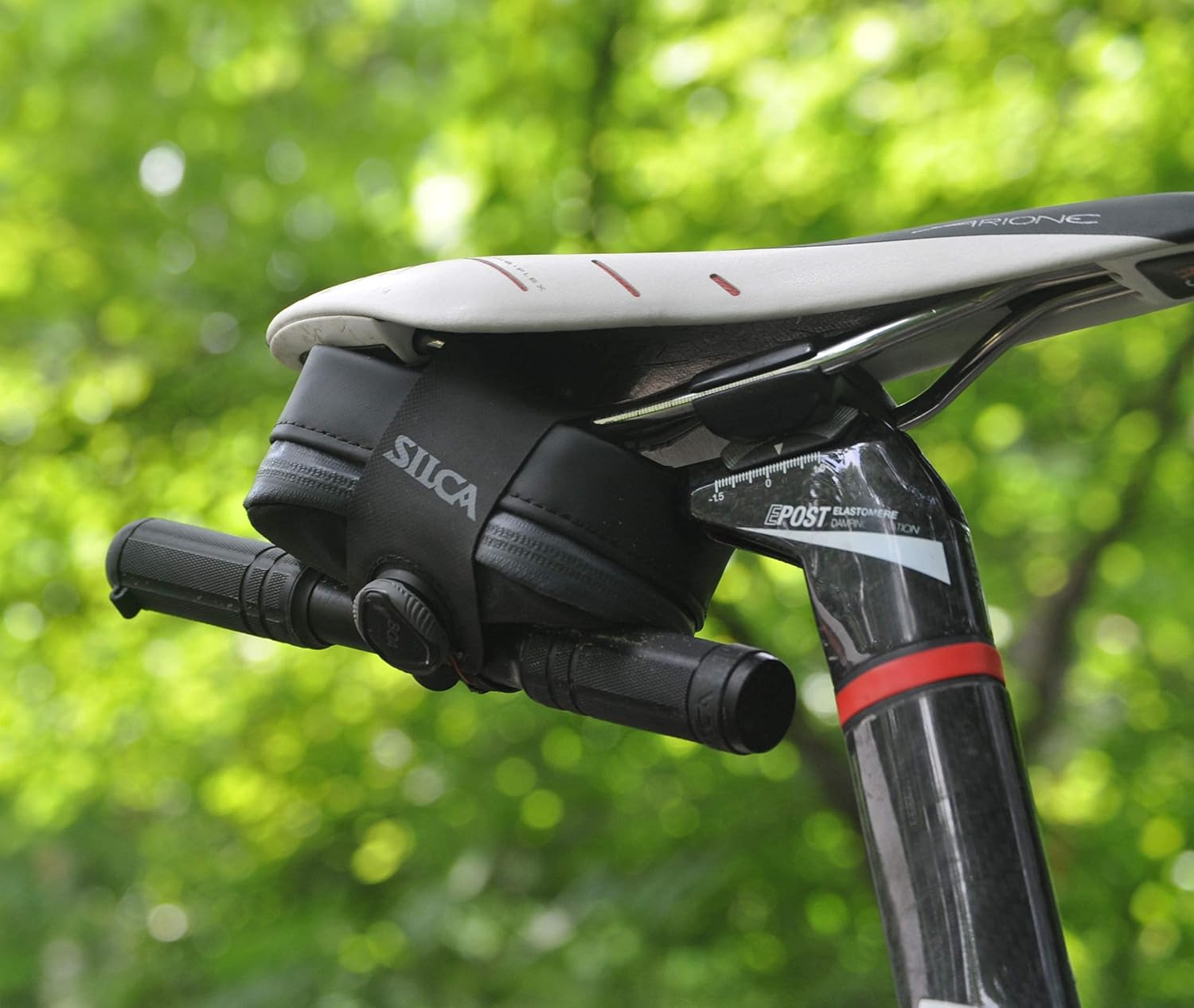 SILCA MATTONE | Bike Bag plus BOA Closure System | Full Waterproof YKK Zipper | Bicycle Seat Saddle Bag | Bike Storage Bag | Bike Pouch
