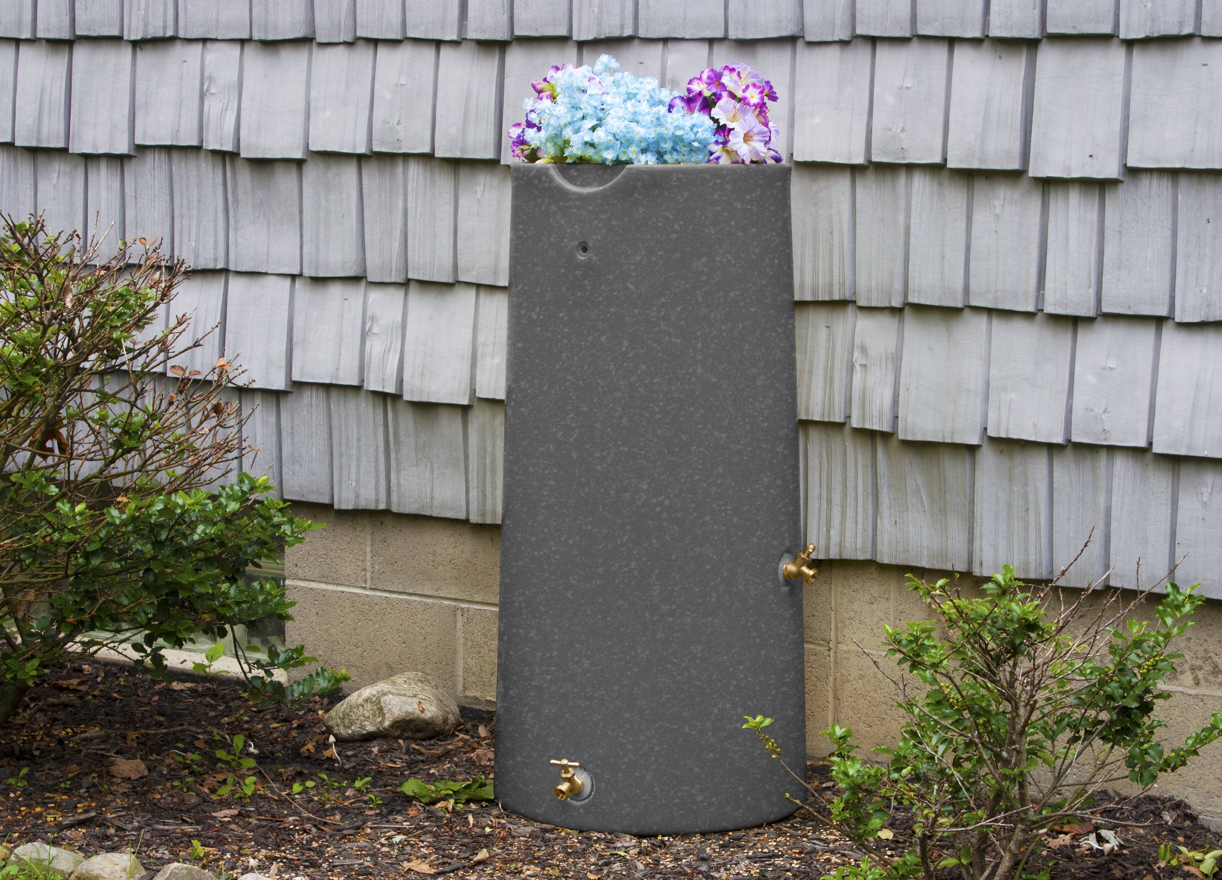 Good Ideas Impressions Reflections 50 Gallon Rain Saver Light Granite