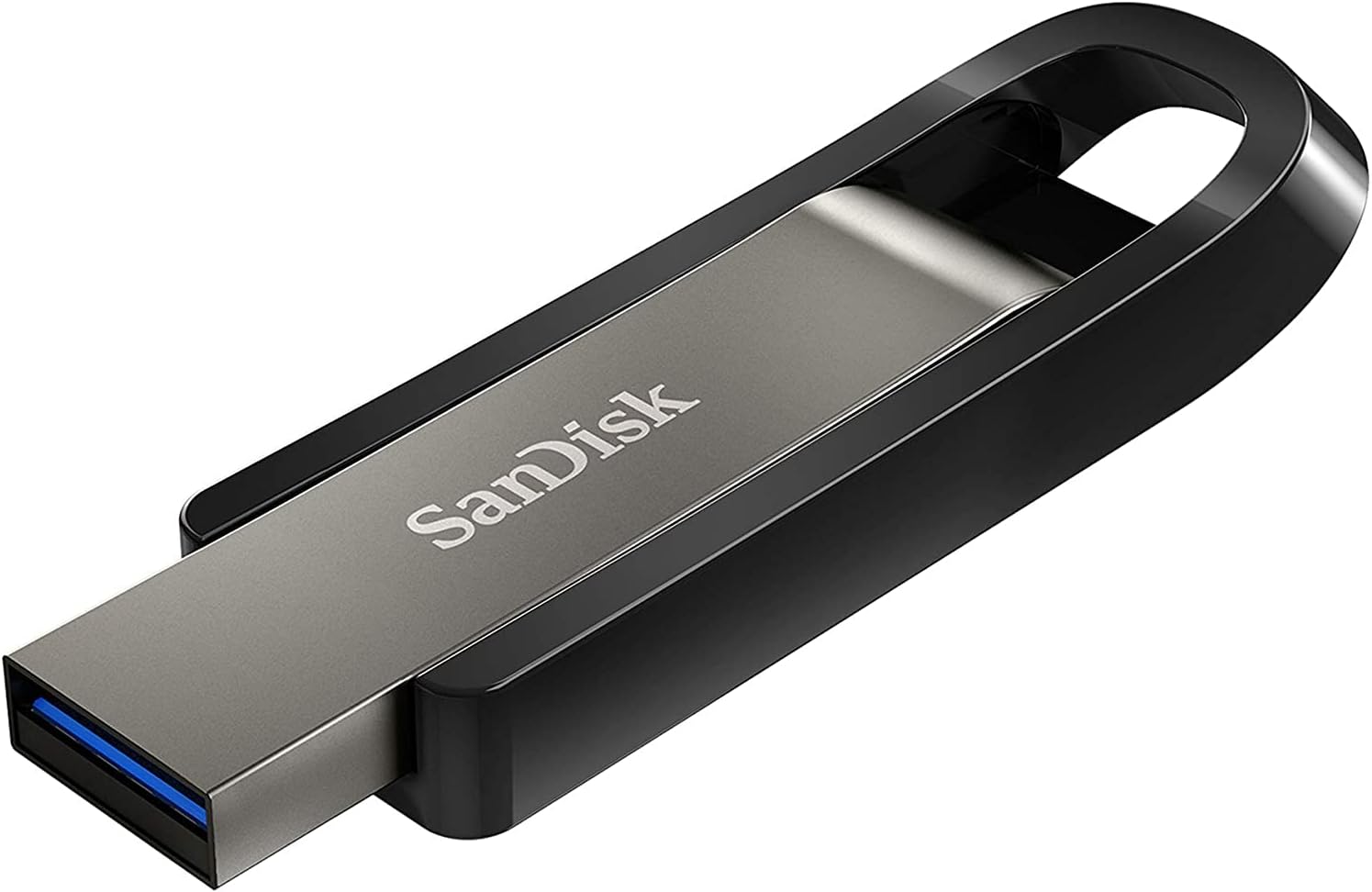 SanDisk 256GB Extreme USB 3.2 Flash Drive 400MB/s for Computer, PC, Laptop (SDCZ810-256G) Bundle with (1) GoRAM Black Lanyard (256GB, 1 Pack) Pack of 2