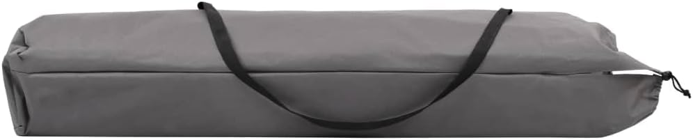 Two Person Folding Sun Lounger Gray Steellightweight balcony furniture Patio lawn camping sun tanning E4chaise pool lounge beach reading folding chairs for adults outdoor