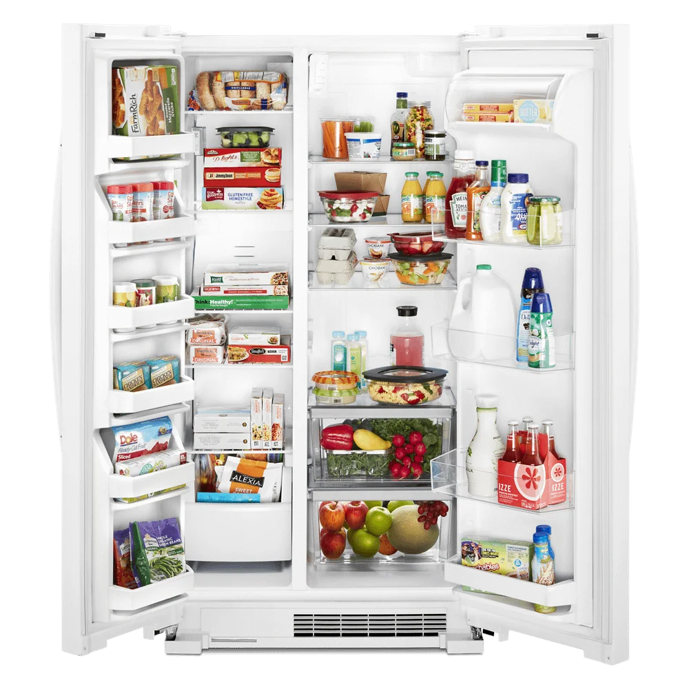 Whirlpool Wrs315snh 36 Wide 25.1 Cu. Ft. Side By Side Refrigerator - Stainless Steel