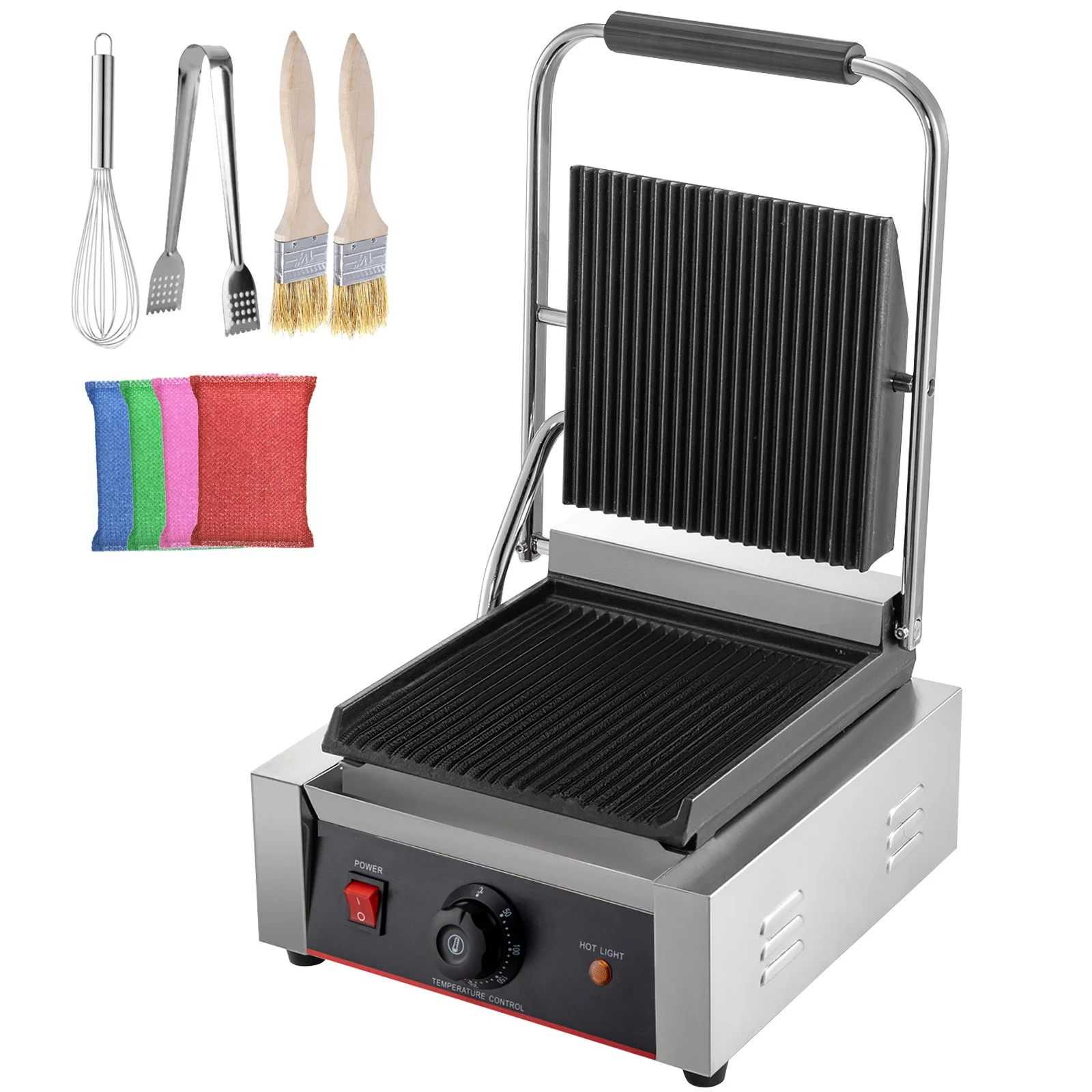1800W Electric Sandwich Bread Toaster Press Maker