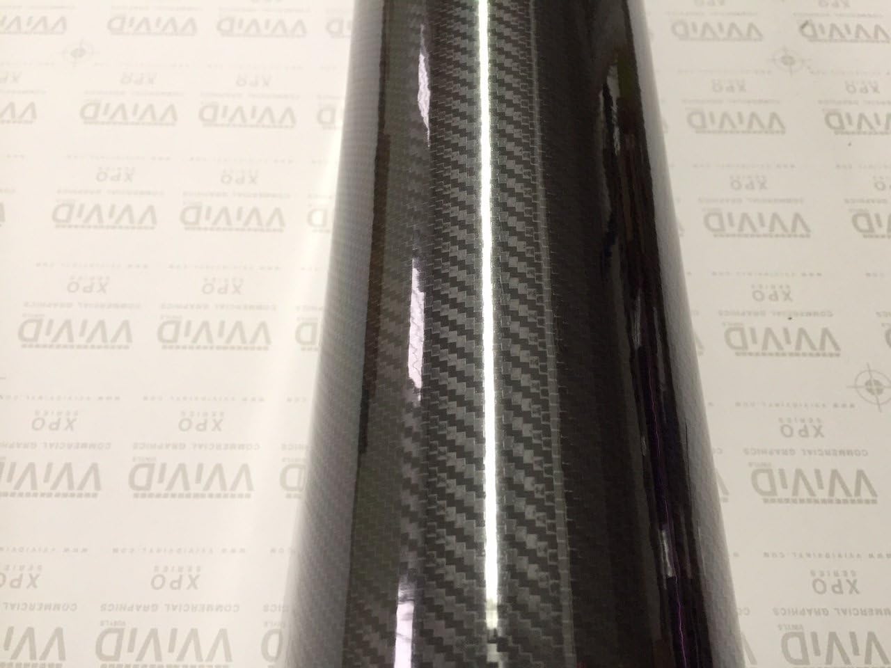 VViViD Epoxy High Gloss Black Carbon Vinyl Automotive Wrap Film DIY Easy to Install No Mess (6ft x 5ft)