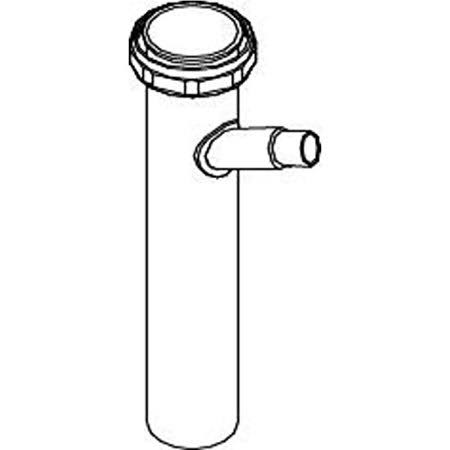 Durapro Hiway Dishwasher Tailpiece, Rough Brass, 1-1/2 x 12 in.